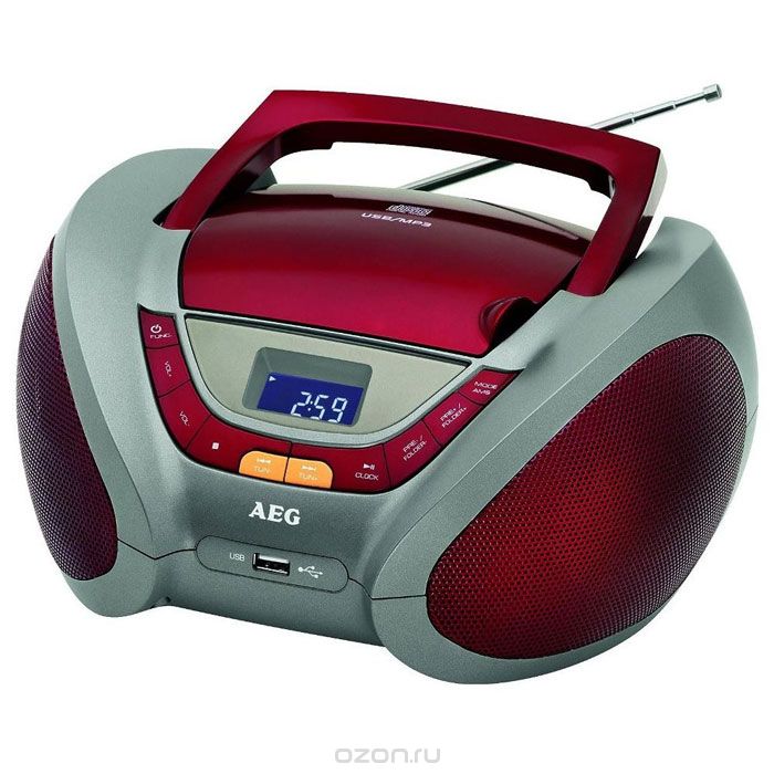 AEG SR 4358, Red аудиомагнитола