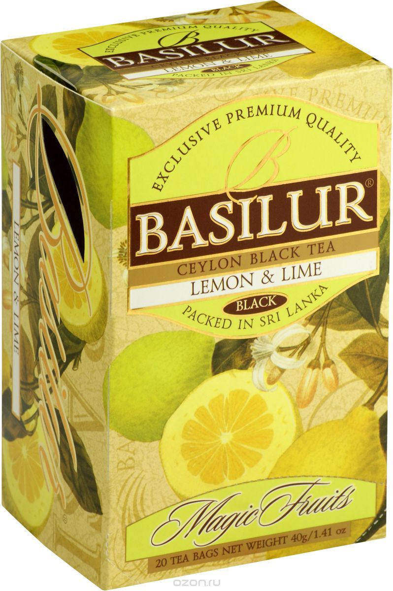 Basilur Lemon and Lime    , 20 