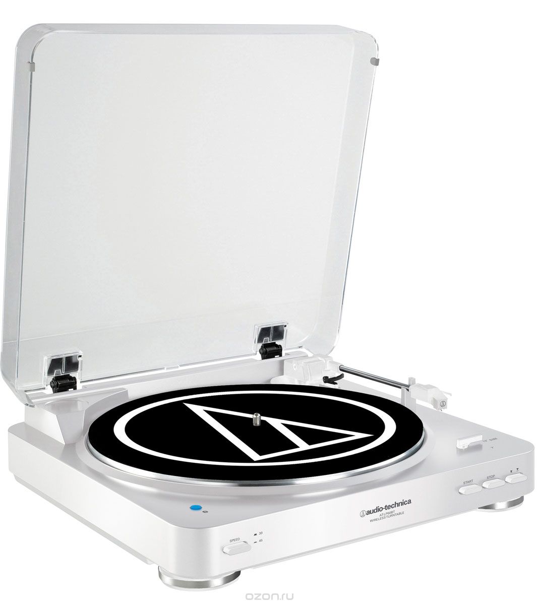 Audio-Technica AT-LP60BT, White проигрыватель виниловых дисков