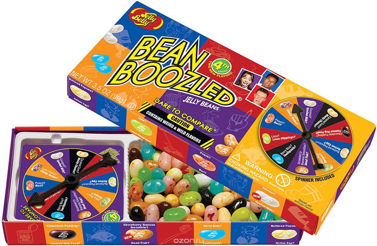 Jelly Belly Bean Boozled Game   + , 100 