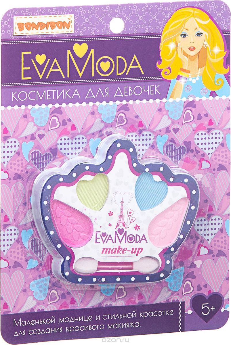 Bondibon Набор детской декоративной косметики Eva Moda ВВ1752