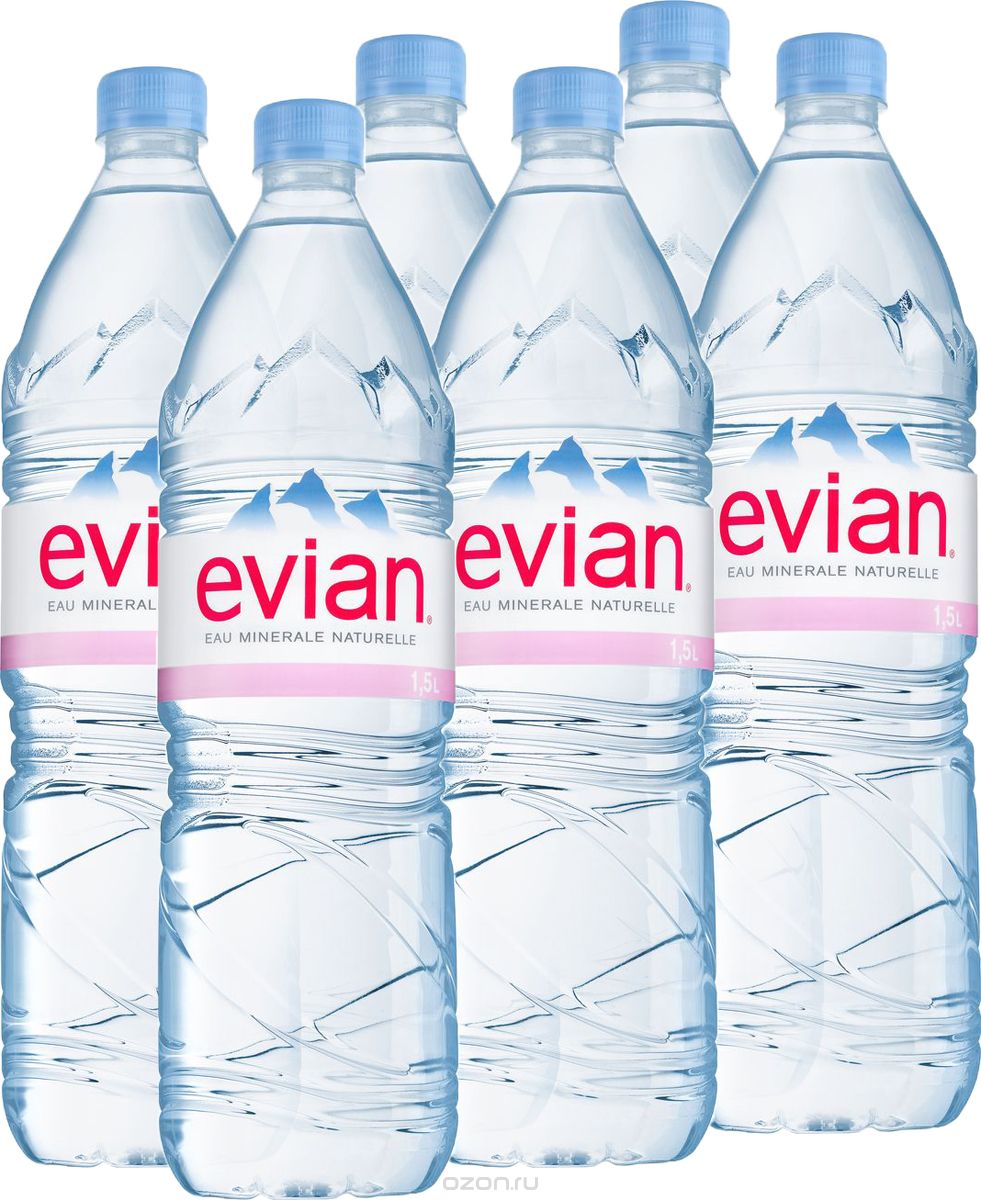 Evian     , 6   1,5 