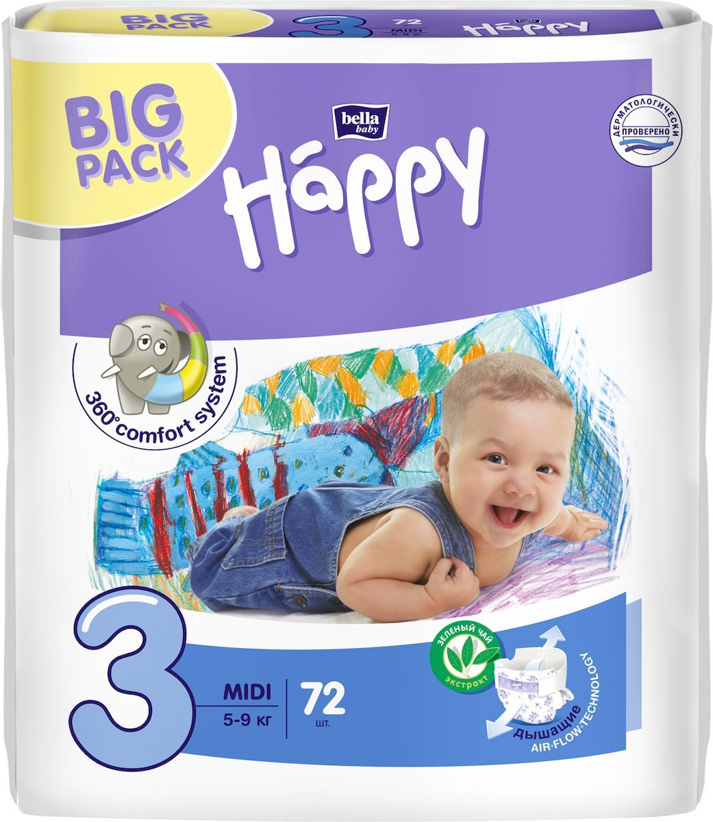 Bella    Baby Happy  Midi 3 5-9  72 