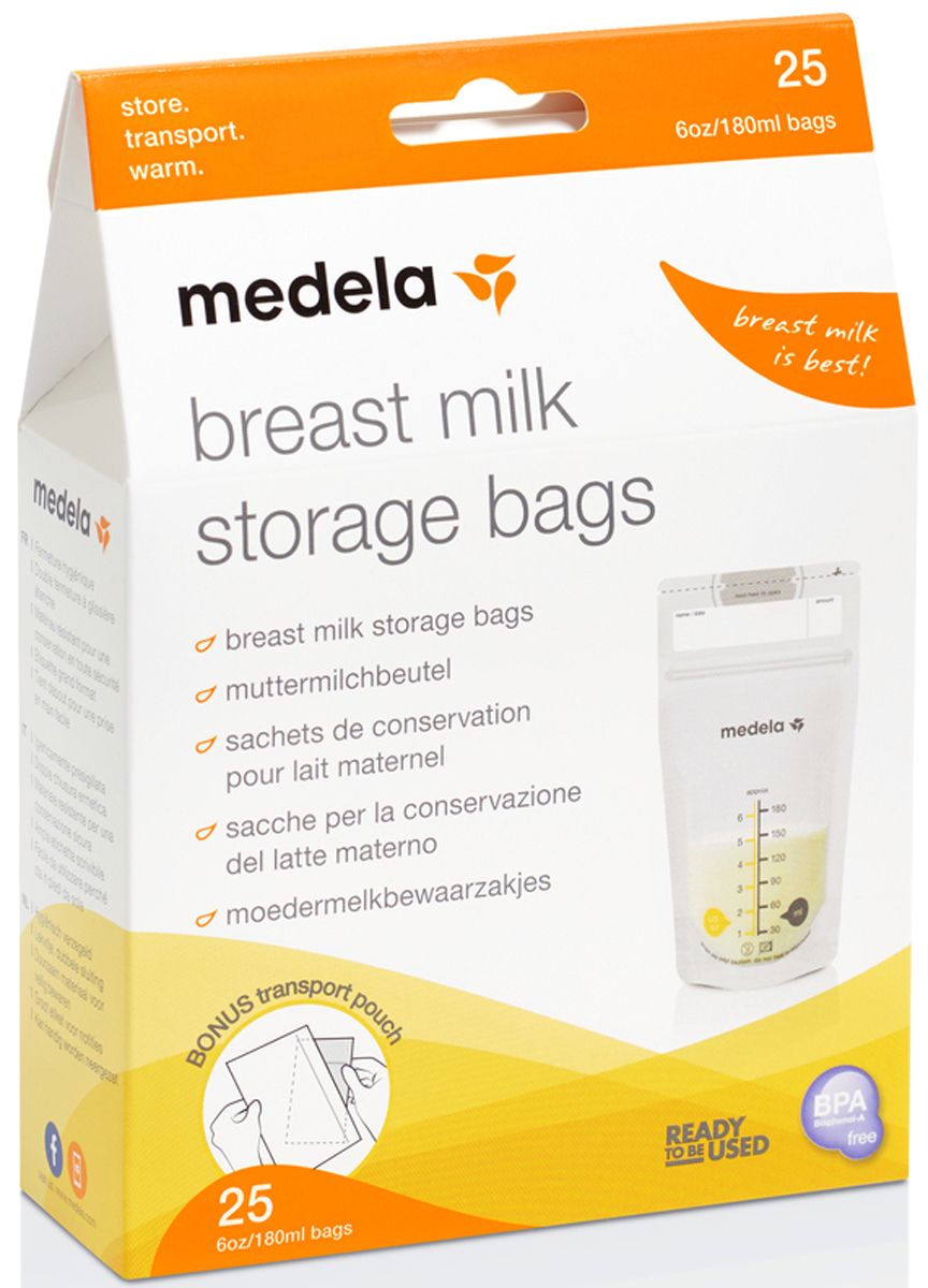 Medela     Breast Milk Storage Bags 25 