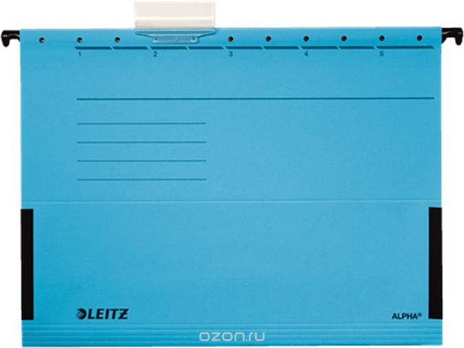 Leitz Папка подвесная Alpha формат A4+ цвет синий