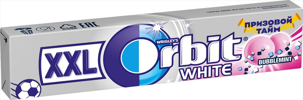 Orbit White Bubblemint XXL    , 20,4 