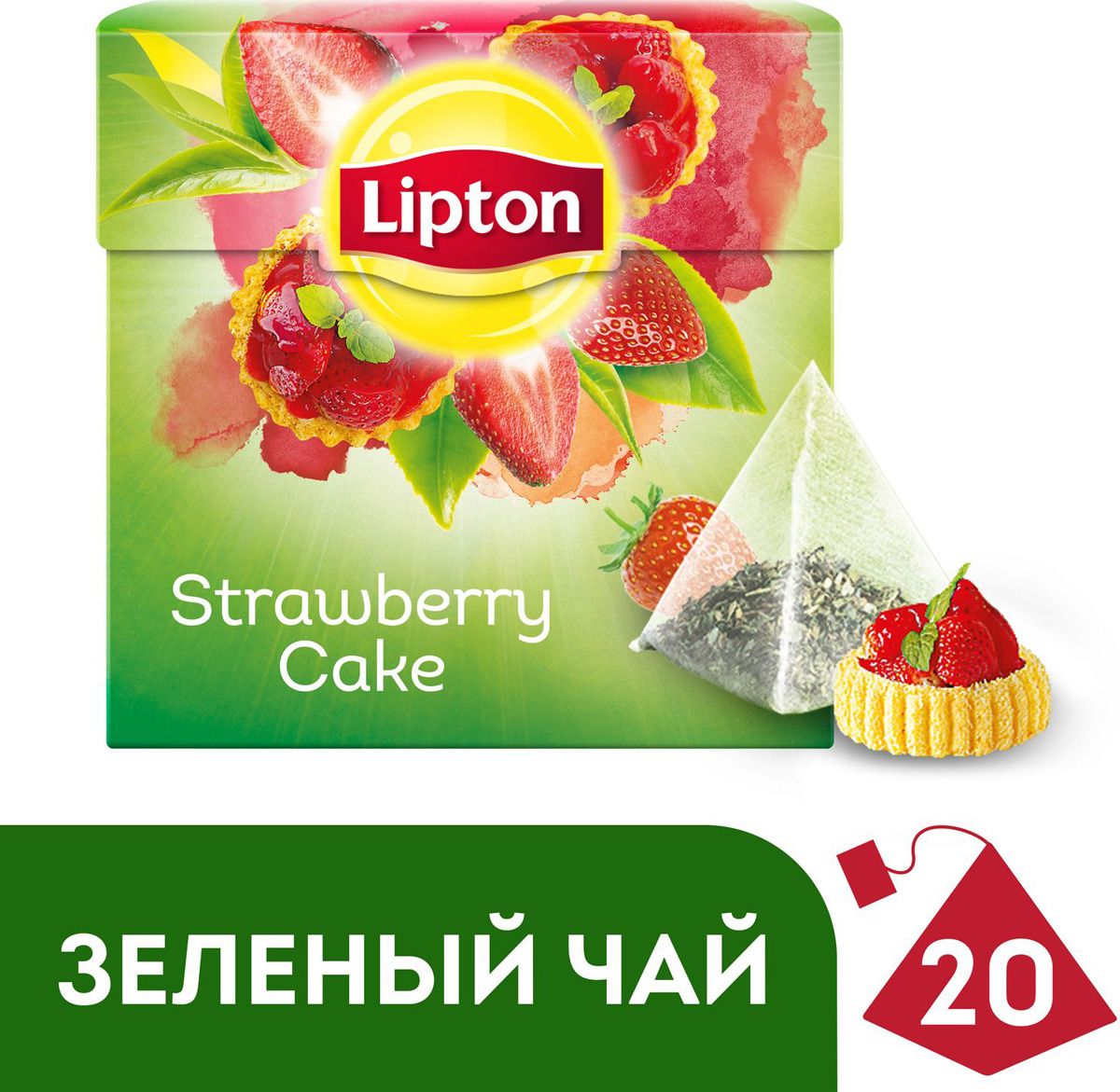 Lipton Strawberry cake Tea    , 20 