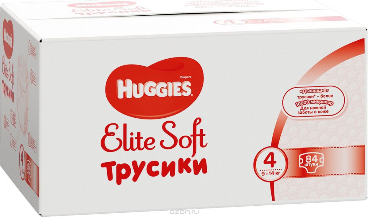Huggies - Elite Soft 9-14  ( 4) 84 